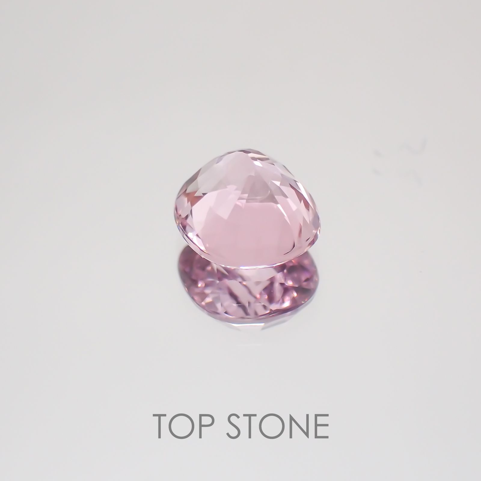 ピンクスピネル(宝石名ピンク・スピネル) タンザニア産 1.13ct 識別済[20052494]6.4×5.8mm前後