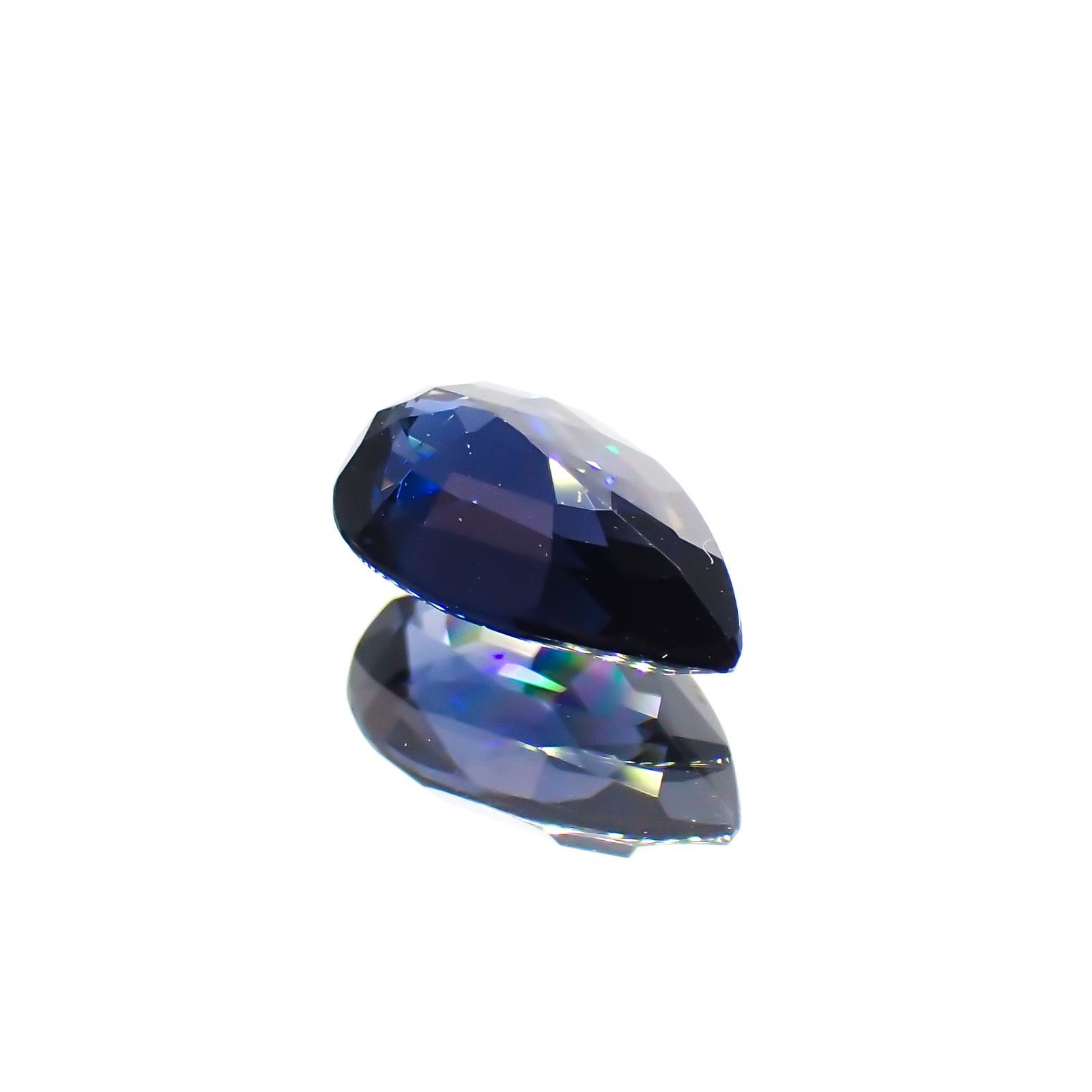コバルトブルースピネル(宝石名ブルー・スピネル)スリランカ産 1.217ct ソ付(日独)[220113826]8.55x5.41mm前後