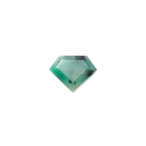 ◇カスタムカット◇エメラルド ブラジル産 2.53ct[240326482]14.2x11.1mm前後