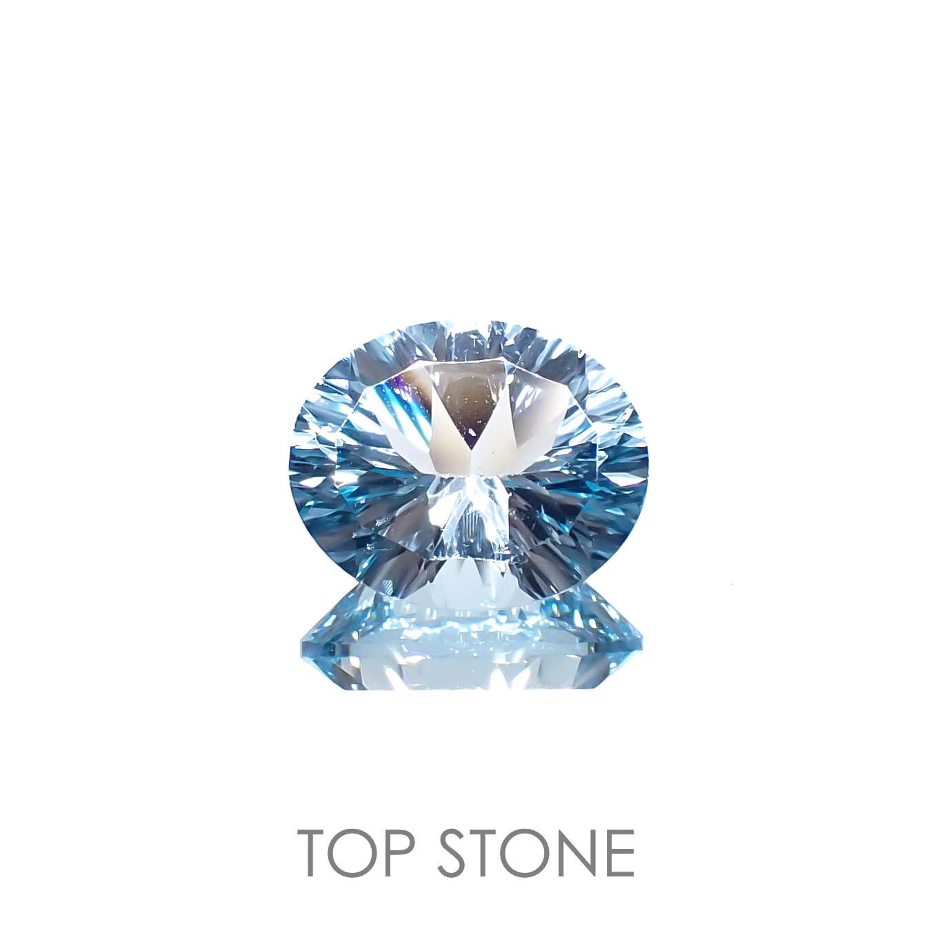 ブルートパーズ ブラジル産 4.04ct[221219354]11x9.1mm前後