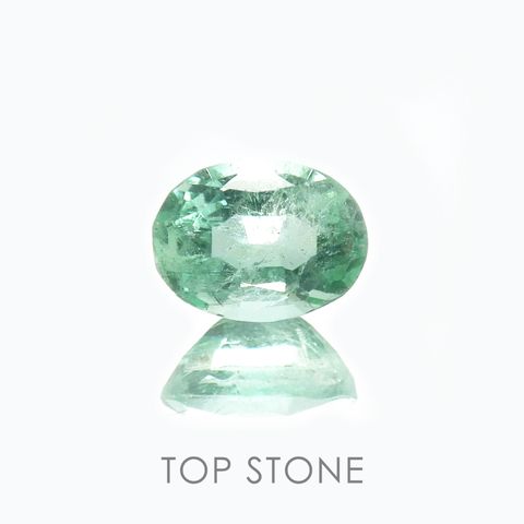 パステルカラーエメラルド コロンビア/ブラジル産 0.42ct[220817236]5.4x4.1mm前後