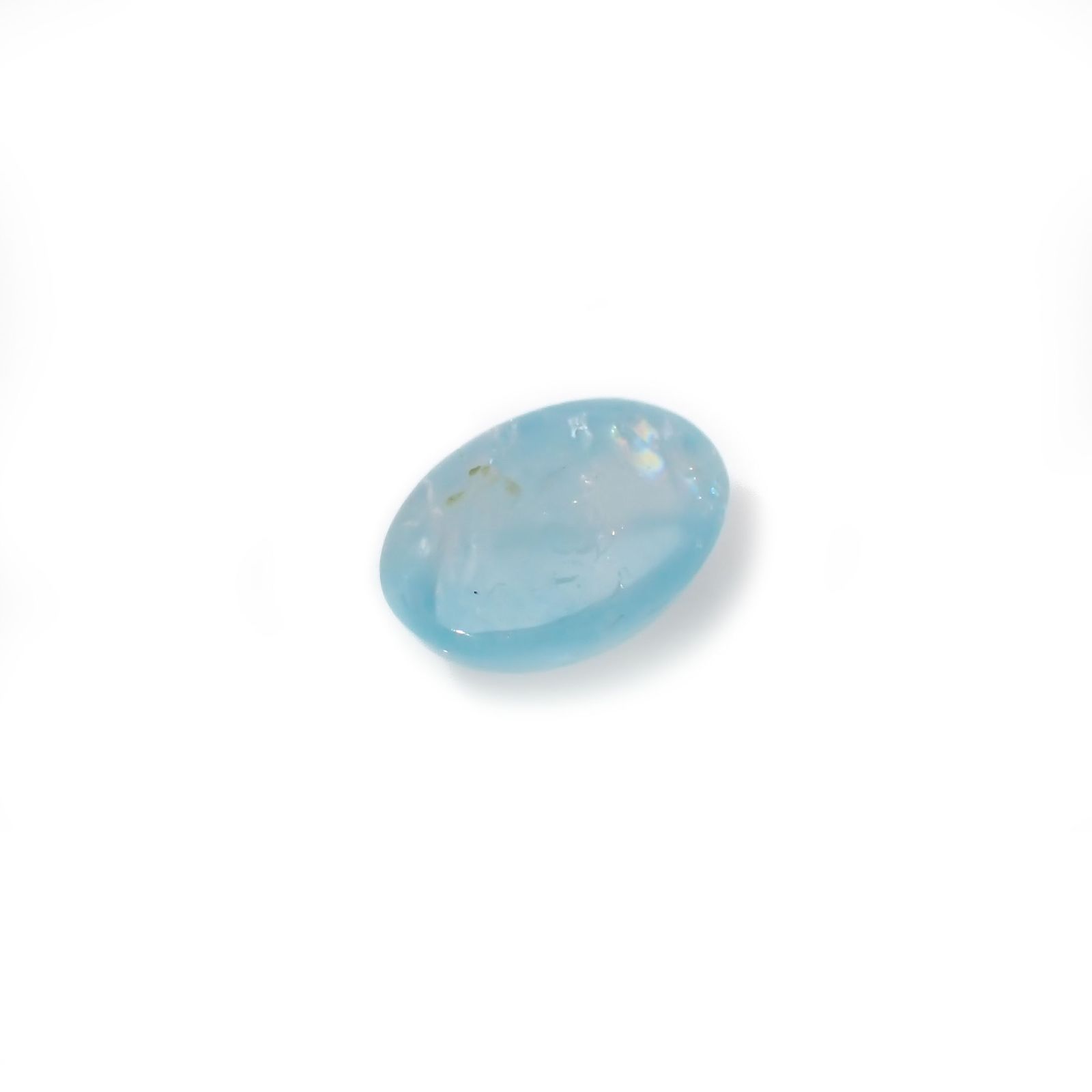 ヘミモルファイト(宝石名ヘミモルファイト)コンゴ民主共和国産 0.78ct 識別済[220917966]6.7x4.8mm前後
