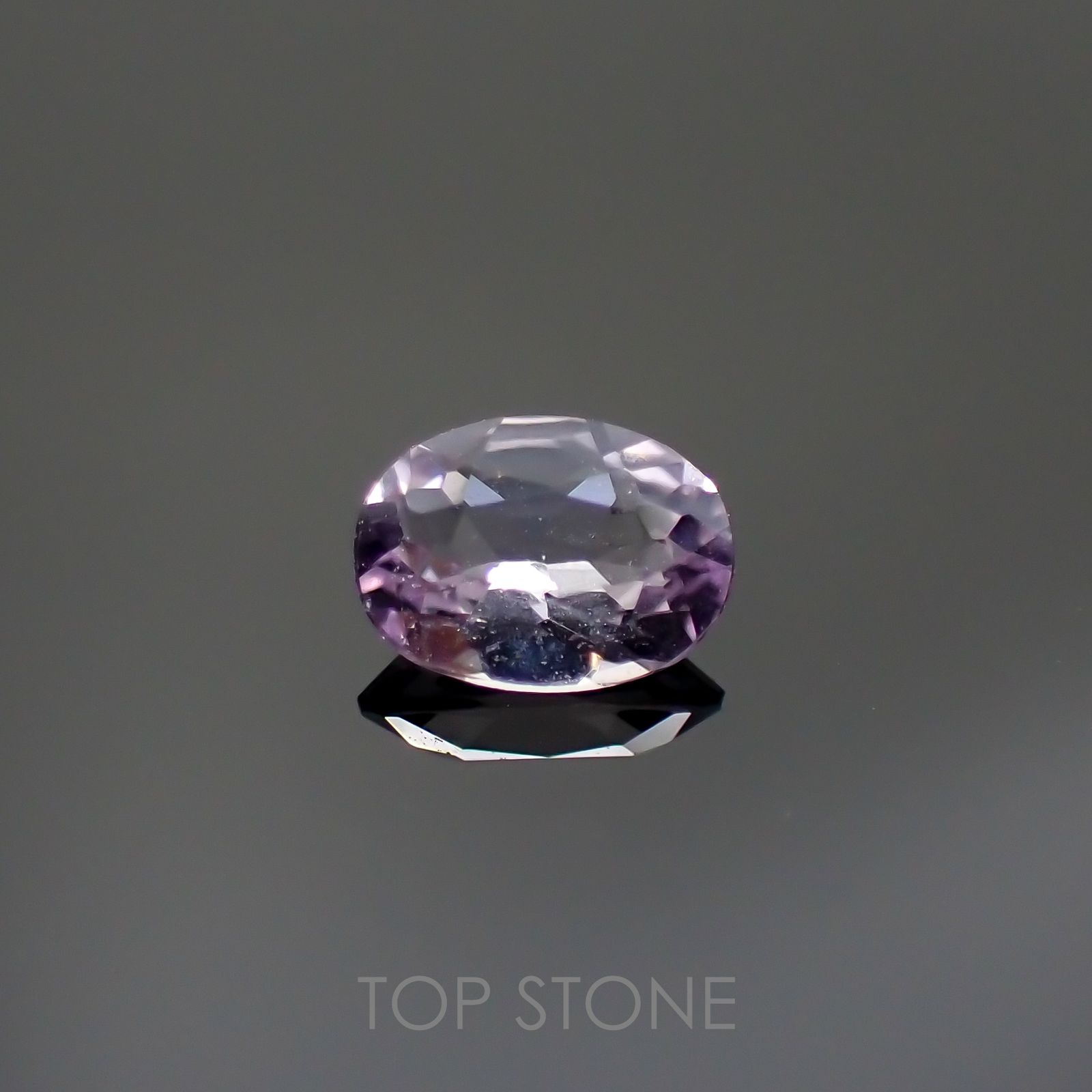 マリアライト フルオレッセンス(宝石名パープル・スキャポライト)スリランカ産 0.25ct 識別済[220114885]5x3.6mm前後