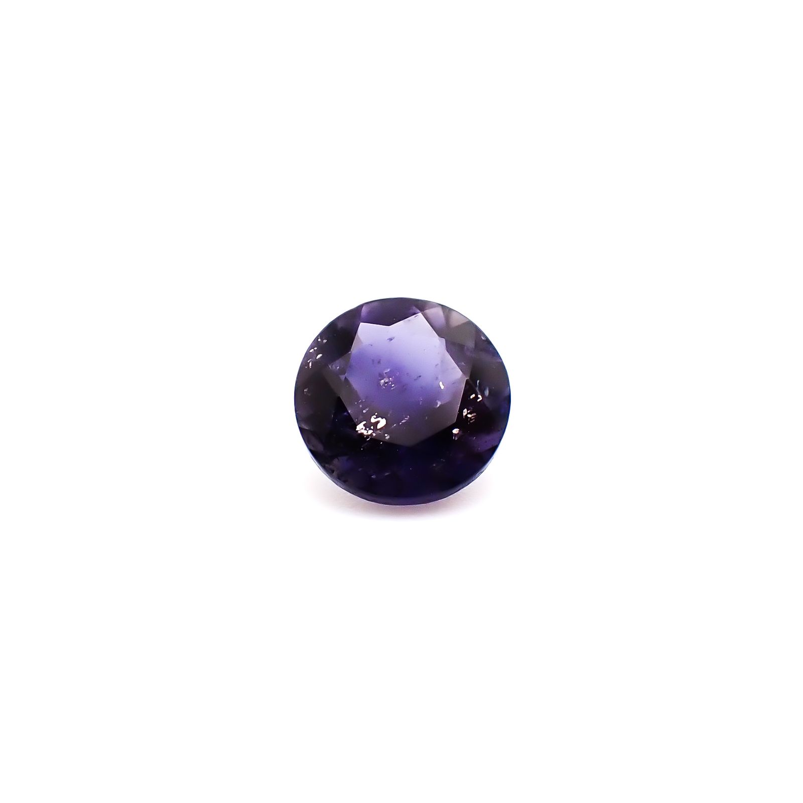 アイオライトサンストーン インド/ブラジル産 1.20ct / 7x7mm前後 [260932632]