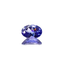 タンザナイト(宝石名タンザナイト)タンザニア産 0.46ct 識別済[240627890]6x4.1mm前後
