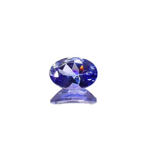 タンザナイト(宝石名タンザナイト)タンザニア産 0.46ct 識別済[240627890]6x4.1mm前後