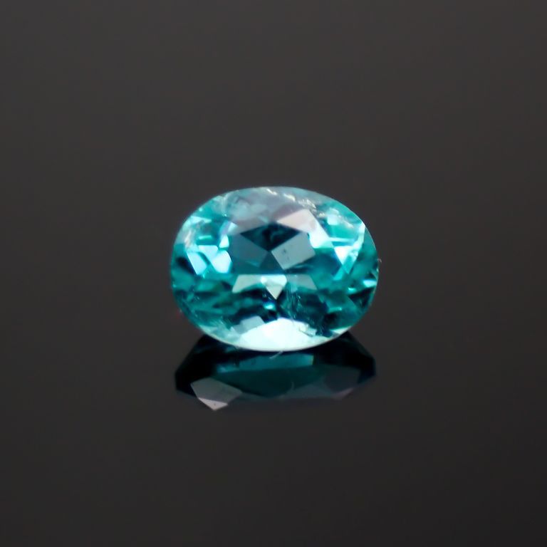 パライバトルマリン(宝石名トルマリン/別名パライバ・トルマリン)ブラジル産 0.085ct 識別済[221018769]3x2.4mm前後