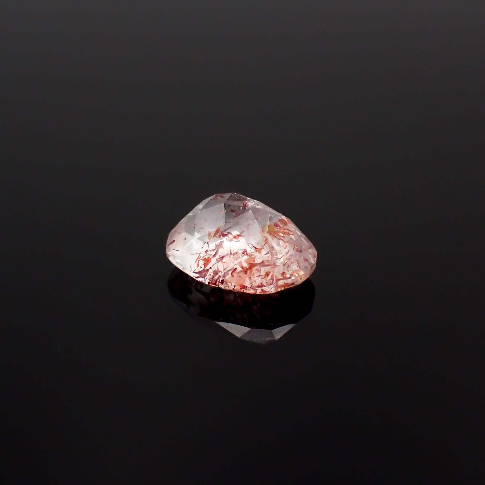 ファイヤークォーツ ナイジェリア産 2.45ct[240326725]9.9x7.9mm前後