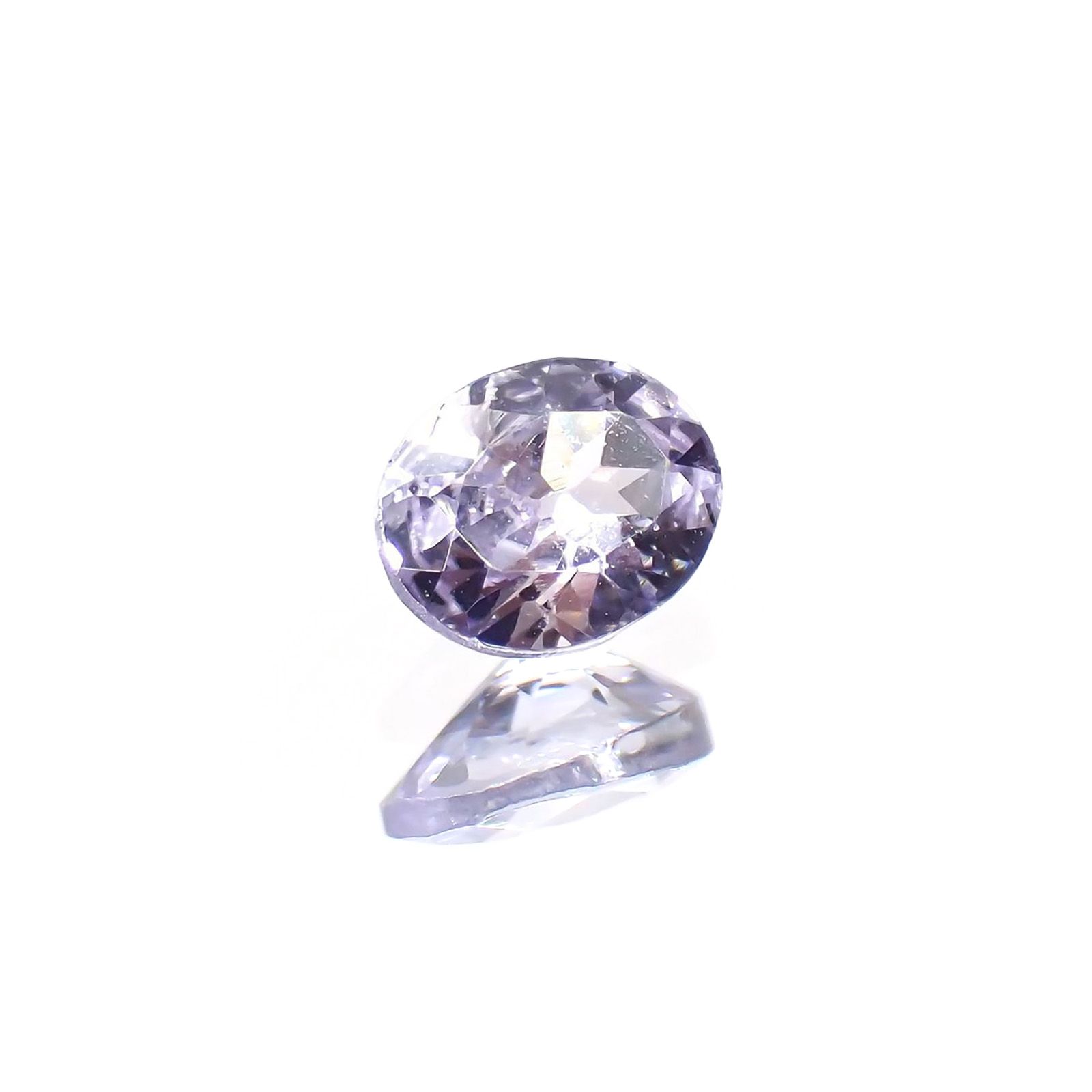 ラベンダーゾイサイト(宝石名ゾイサイト)タンザニア産 識別済 0.36ct / 5x4mm前後 [220115060]