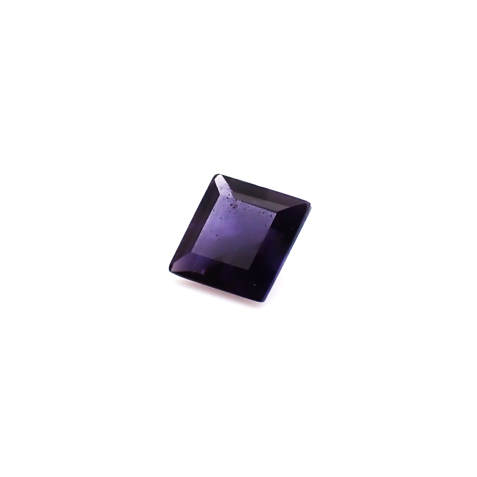 アイオライトサンストーン インド/ブラジル産 0.89ct / 5.9x5.9mm前後 [260932636]