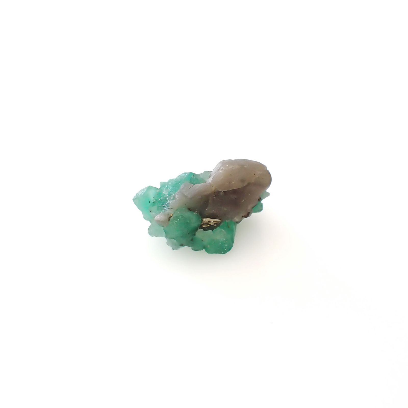 エメラルド原石 コロンビア産 11.73ct [250430175]17.6x13.2mm前後