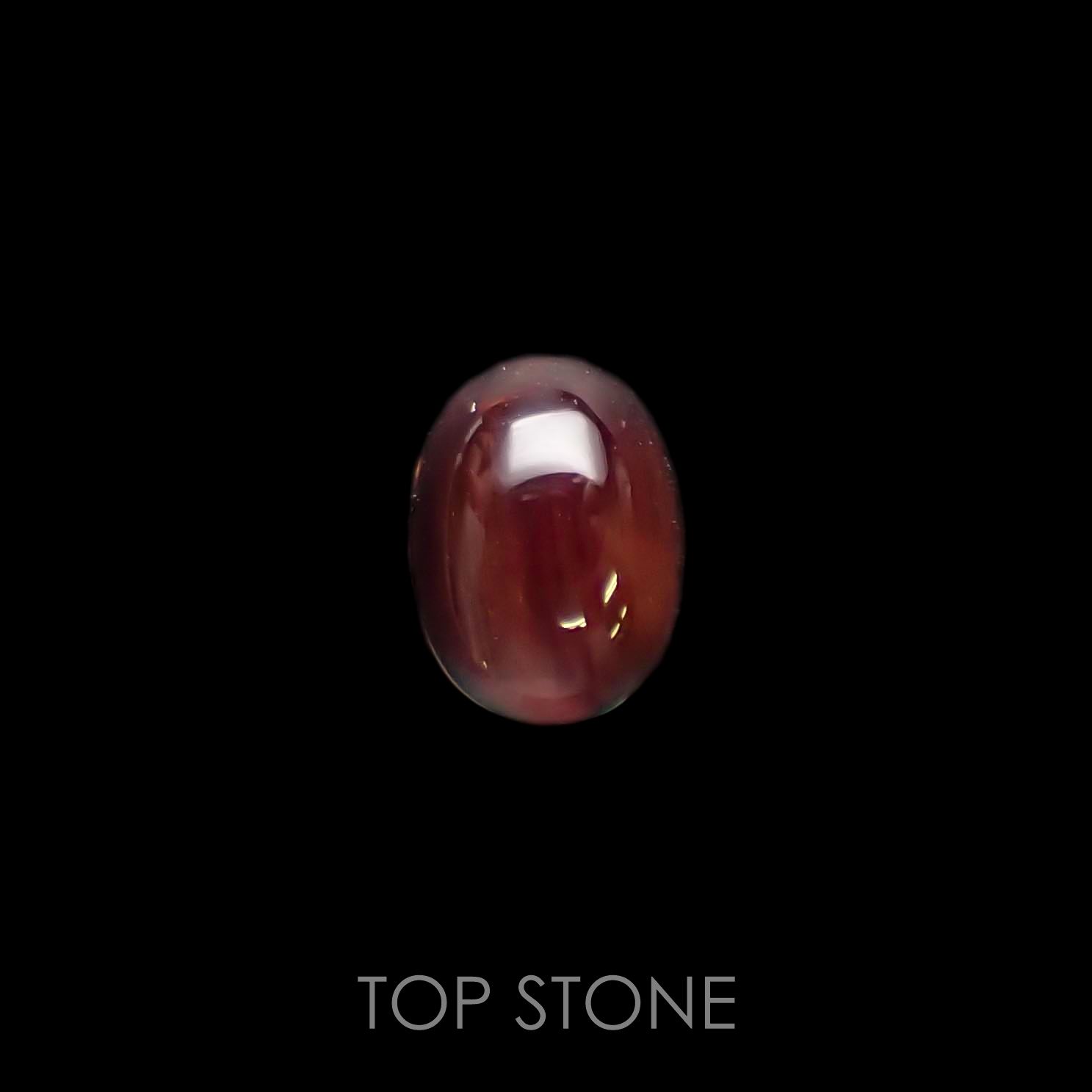 バイカラーアンデシン(宝石名アンデシン/ラブラドライト) チベット産 1.53ct 識別済[211013551]8×6.1mm前後