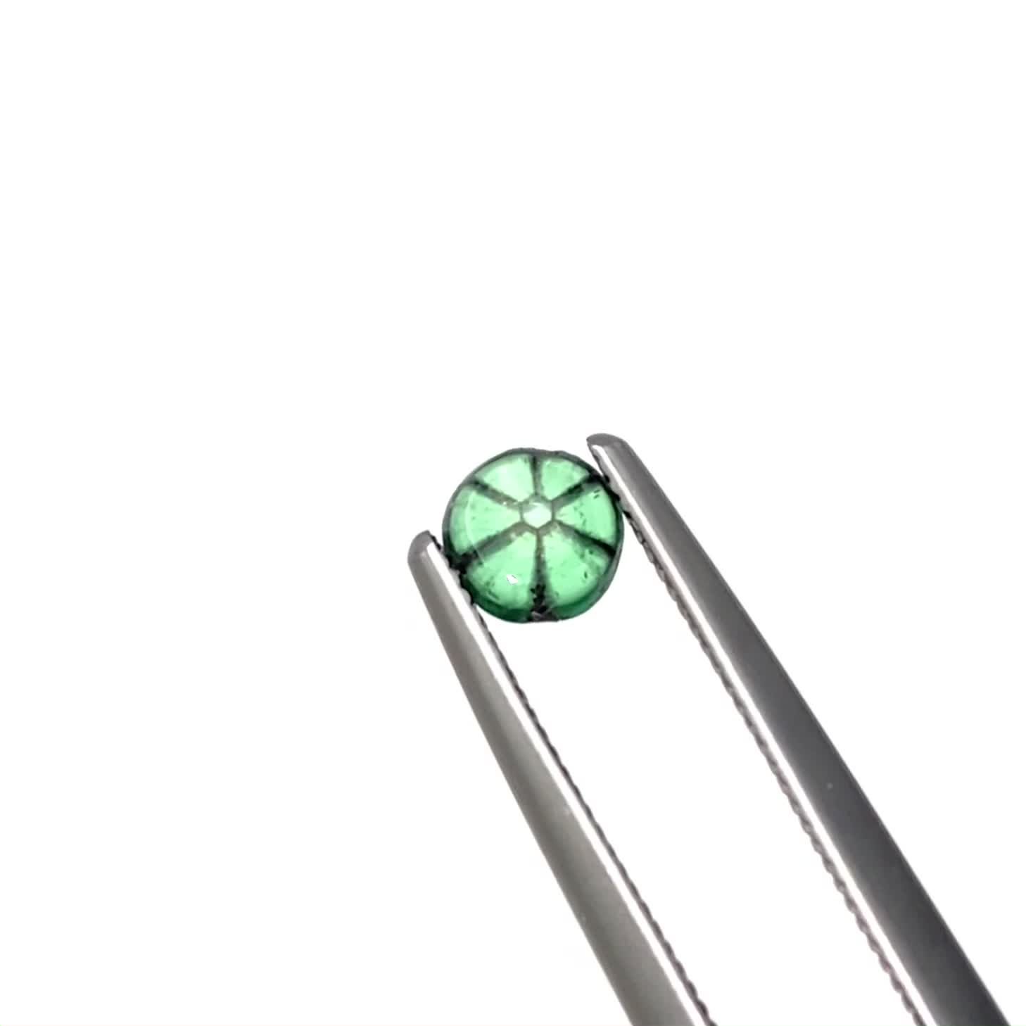 トラピッチェエメラルド コロンビア産 0.24ct[230722964]4.1x4mm