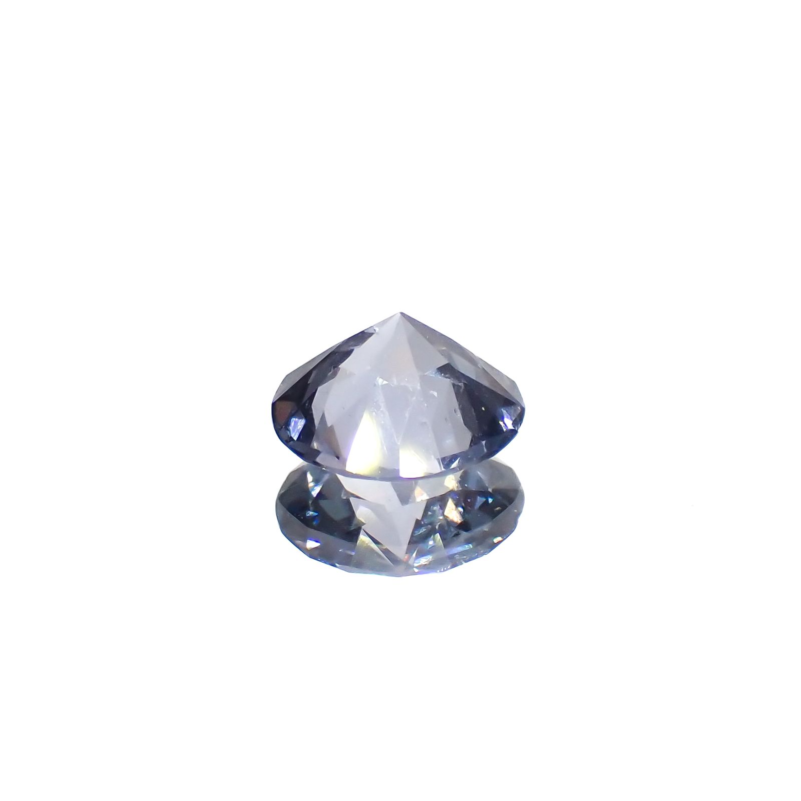 グレイッシュブルースピネル ビルマ/マダガスカル産 1.11ct[230421739]6.7x6.7mm前後