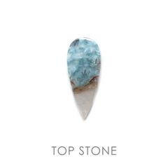 パライバクォーツ ブラジル産 ルース 6.64ct[210310298]22.6×9.5mm前後