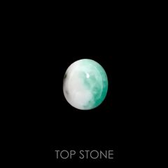マトリックスエメラルド(エメラルドインクォーツ/フェルドスパー) ブラジル産 4.38ct[210812257]11.2×9.9mm前後