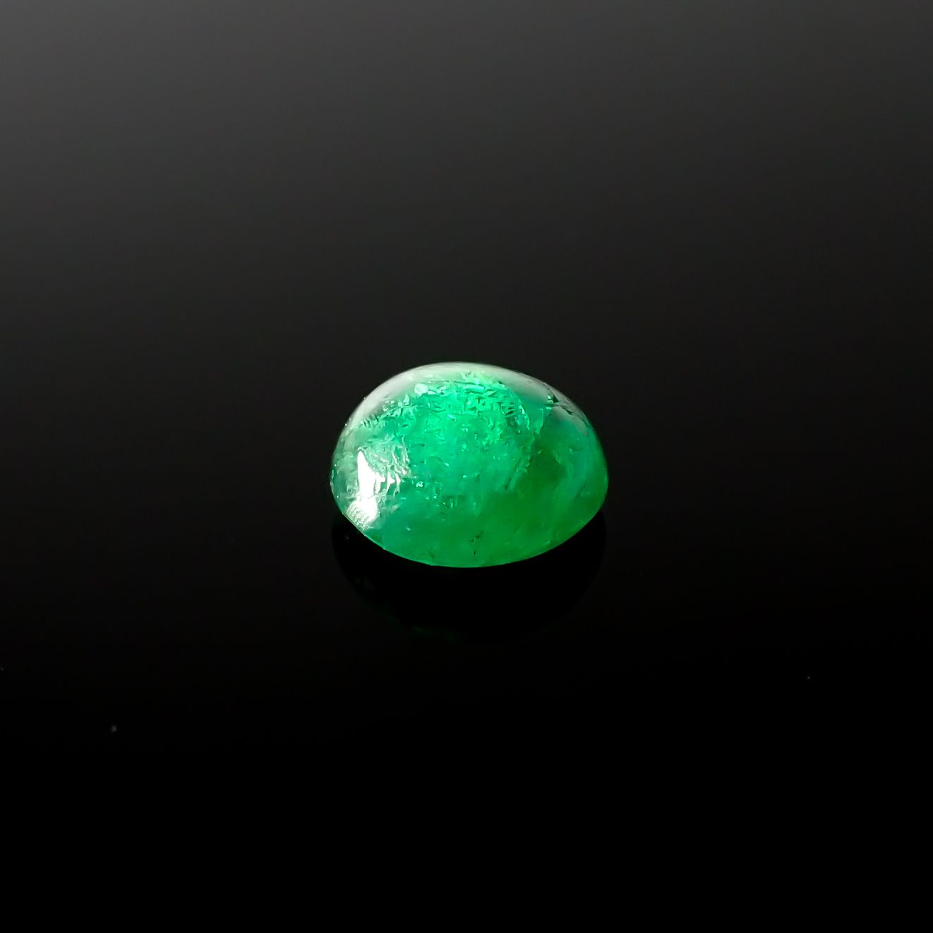 エメラルド コロンビア産 0.51ct[240326513]5.3x5.3mm前後