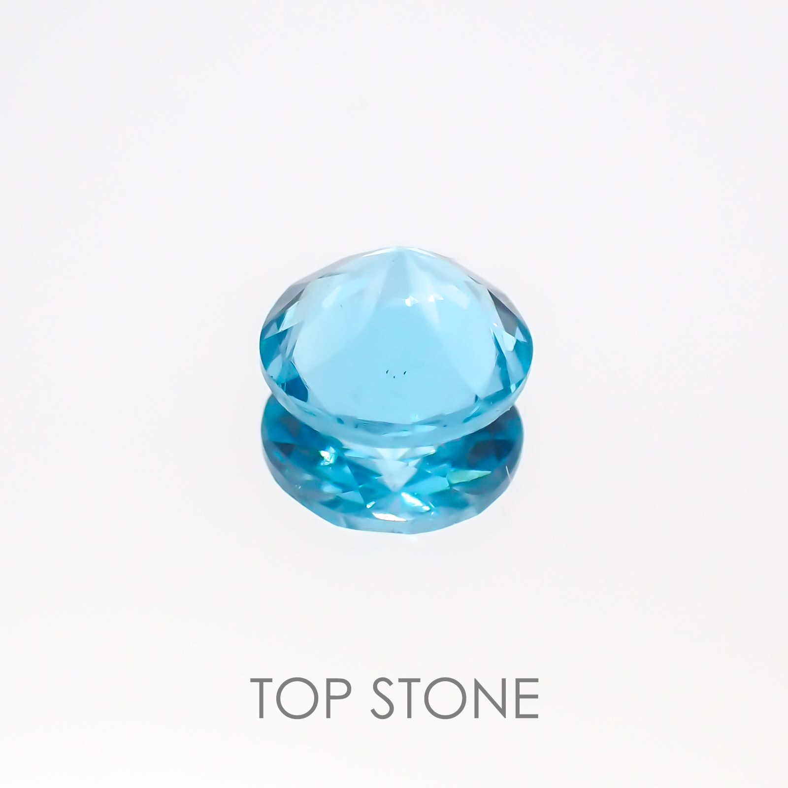 アパタイト(宝石名アパタイト) ブラジル産 0.76ct 識別済[20127947]6×6mm前後