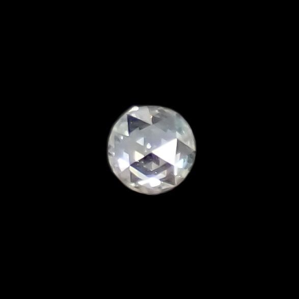 ◇ローズカット◇ダイヤモンド SI-VS/D-G(宝石名ダイアモンド) 0.055ct 識別済[220114722]2.3x2.3mm前後