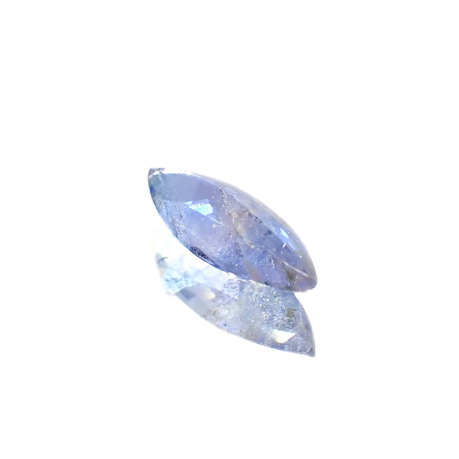 ジェレメジェバイト(宝石名エレメージェバイト)ナミビア産 0.452ct ソ付(彩珠)[230823132]8.4x3.4mm前後