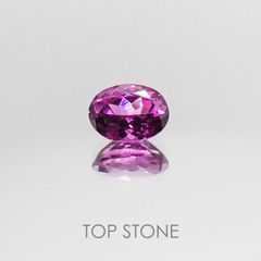 カラーシフト マラヤガーネット(宝石名ガーネット)タンザニア・マヘンゲ産 1.21ct 識別済[220717106]7x5.1mm前後