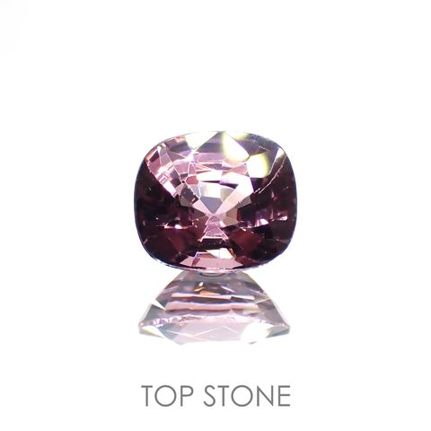 パープルスピネル(宝石名スピネル) ビルマ産 1.55ct 識別済[20128682]7.4×6.5mm前後