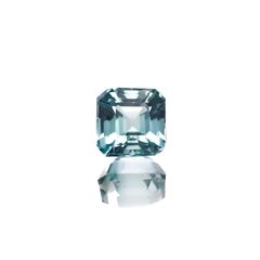 ブルートルマリン(宝石名トルマリン)アフガニスタン産 0.55ct 識別済[251018388]4.4x4.4mm前後