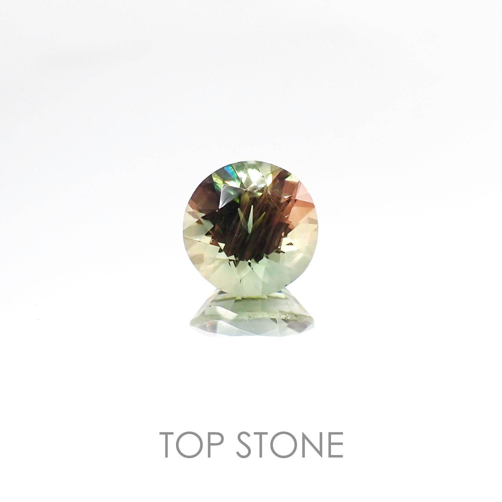 バイカラーオレゴンサンストーン アメリカ産 ルース 1.53ct バイカラーオレゴンサンストーン アメリカ産 ルース 1.53ct