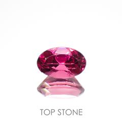 ルベライト ブラジル・ミナスジェライス州産 0.46ct[221018302]5.8x3.7mm前後