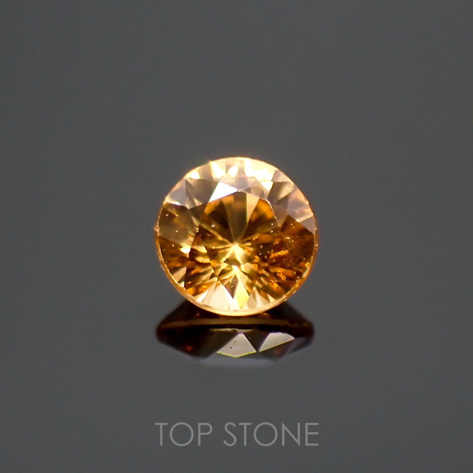 スペサルティンガーネット マンダリンオレンジカラー ケニア産 0.16ct[220114174]3.1x3.1mm前後