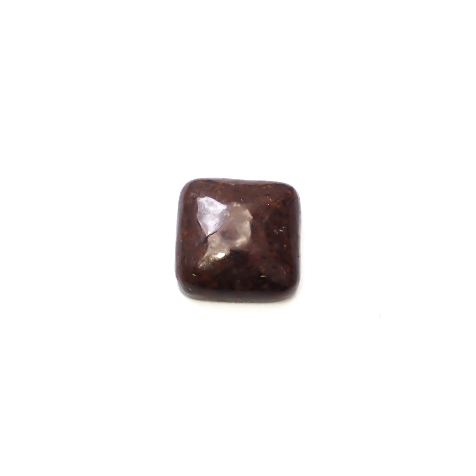 コンドライト隕石 発見地：アフリカ・サハラ砂漠 31.12ct [241029334]18x18mm前後