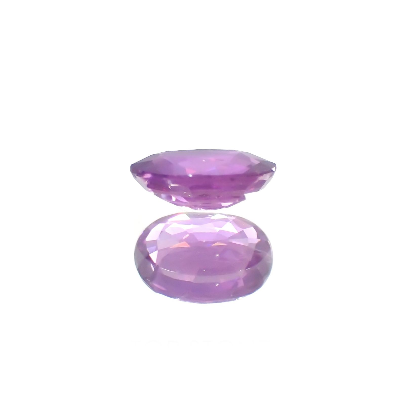 バイカラーサファイア(宝石名バイカラー・サファイア) マダガスカル/タンザニア産 識別済 0.81ct / 6.8x4.6mm前後 [210812483]