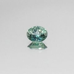 モンタナサファイア アメリカ産 ルース 0.38ct[20073894]5×4mm前後