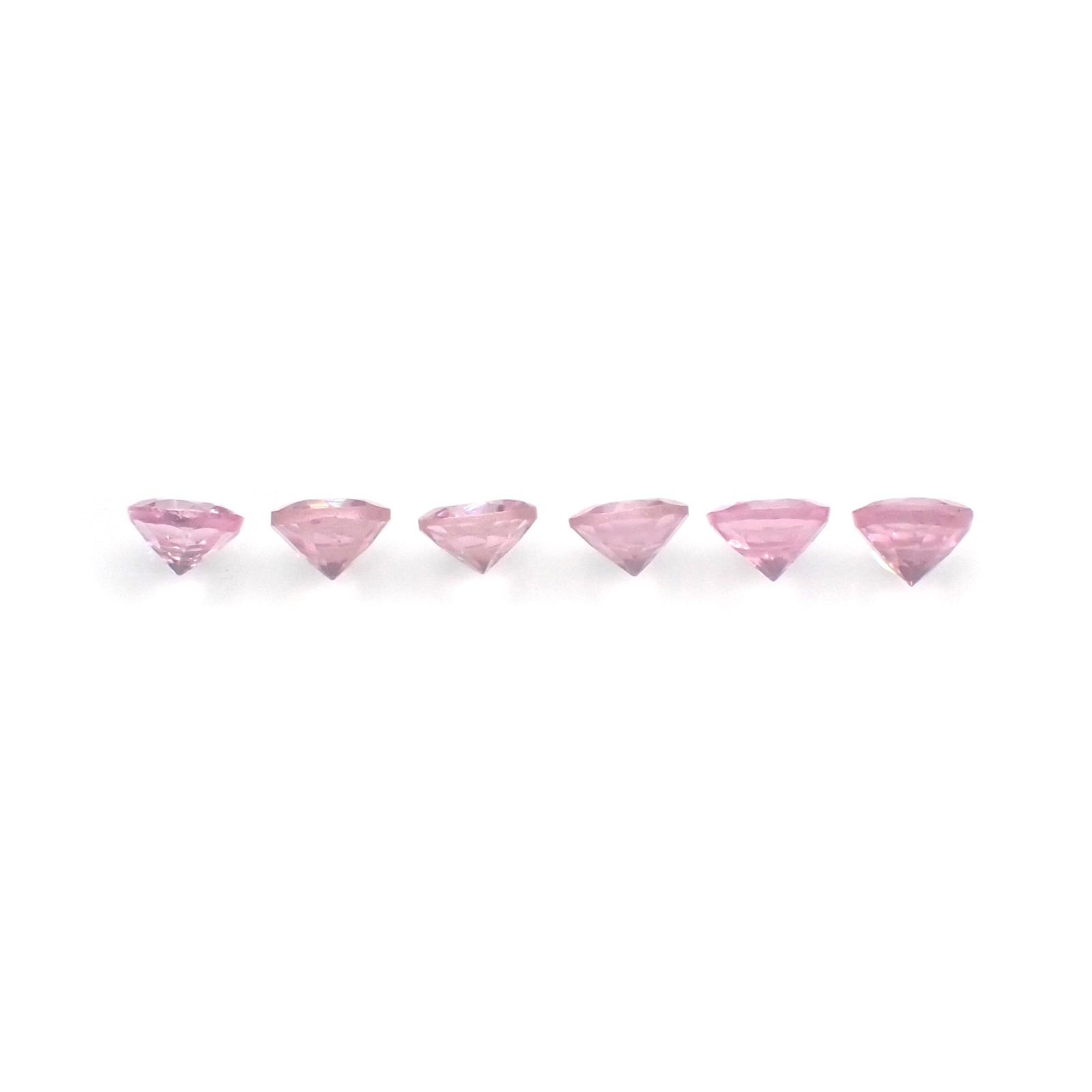 ◆ランダムセレクト-Limited edition-◆<先着20個>シルキーピンクスピネル タンザニア産 約0.16-0.21ct[230722727]3.3-3.5x3.3-3.5mm前後