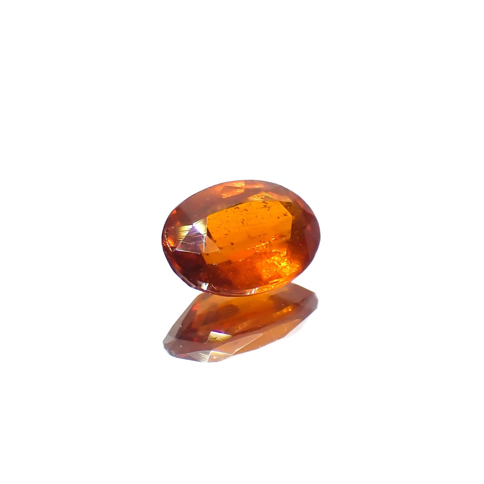 オレンジカイヤナイト ネパール産 0.95ct[230220584]7x5mm前後