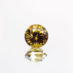 グロッシュラーアンドラダイトガーネット(宝石名グロッシュラー/アンドラダイト・ガーネット)ナミビア産 1.80ct 識別済[220114304]7x7mm前後