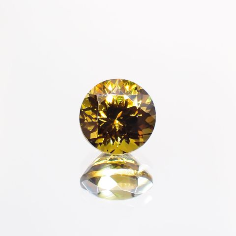 グロッシュラーアンドラダイトガーネット(宝石名グロッシュラー/アンドラダイト・ガーネット)ナミビア産 1.80ct 識別済[220114304]7x7mm前後