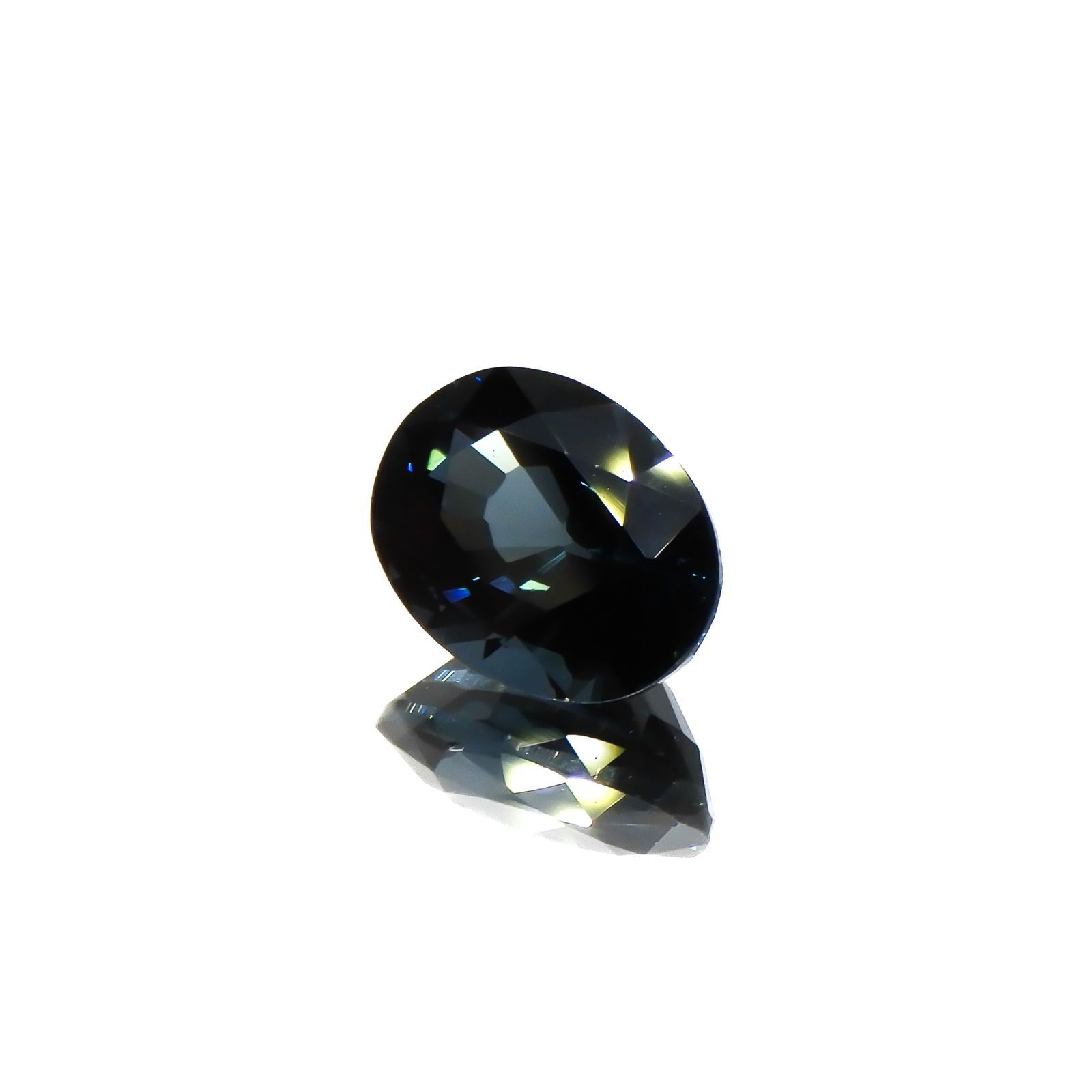 ブルースピネル(宝石名ブルー・スピネル)スリランカ産 1.291ct ソ付(日独)[220817490]7.41x5.57mm前後