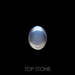 ブルームーンストーン(宝石名ペリステライト)インド産 0.71ct 識別済[220616357]7.9x6.1mm前後