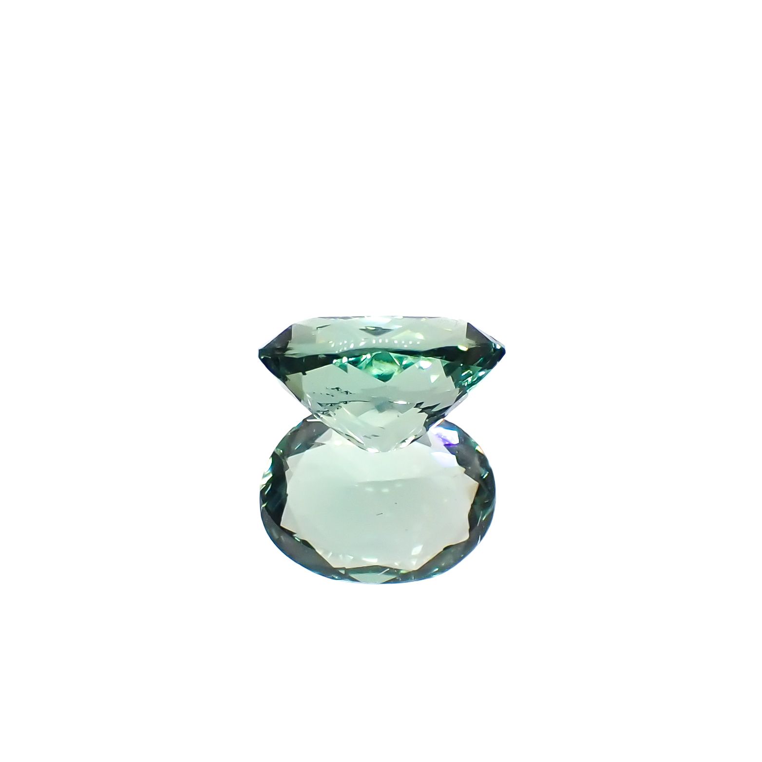 フローライト フルオレッセンス イギリス・ダイアナマリア鉱山産 1.70ct[240527702]8.5x6.6mm前後