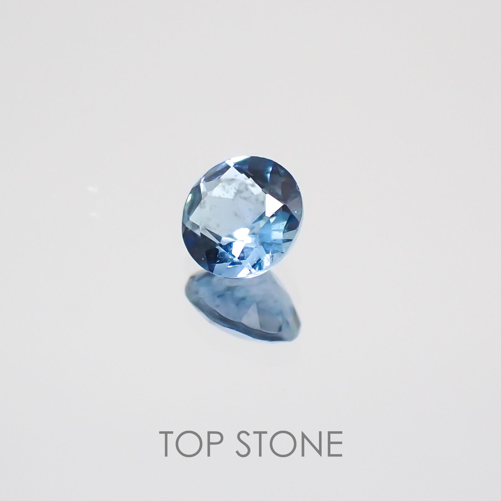 サンタマリア アクアマリン ブラジル産 ルース 0.21ct[20129117]4×4.1mm前後