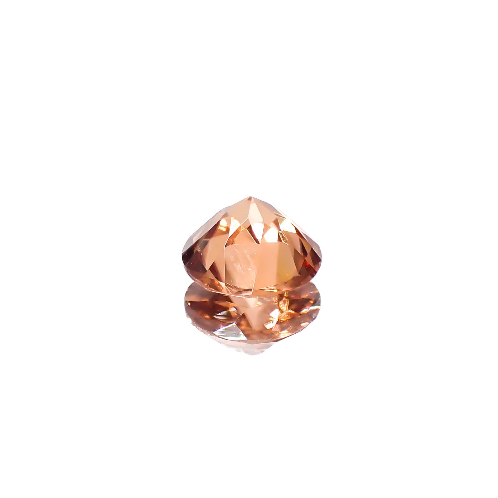オレンジジルコン スリランカ/カンボジア産 1.80ct[240628113]7x7mm前後