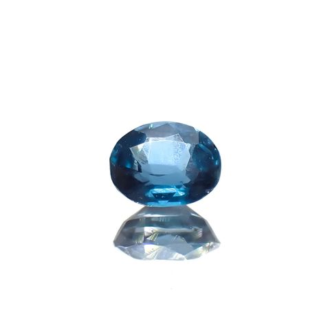 オーシャンブルーカイヤナイト(宝石名カイヤナイト)インド・オリッサ州産 0.44ct 識別済[240929161]5x3.9mm前後