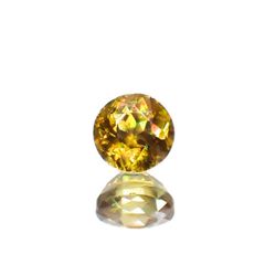 ゴールデンスフェーン(宝石名スフェーン)マダガスカル産 0.69ct 識別済[230120159]4.9x5mm前後