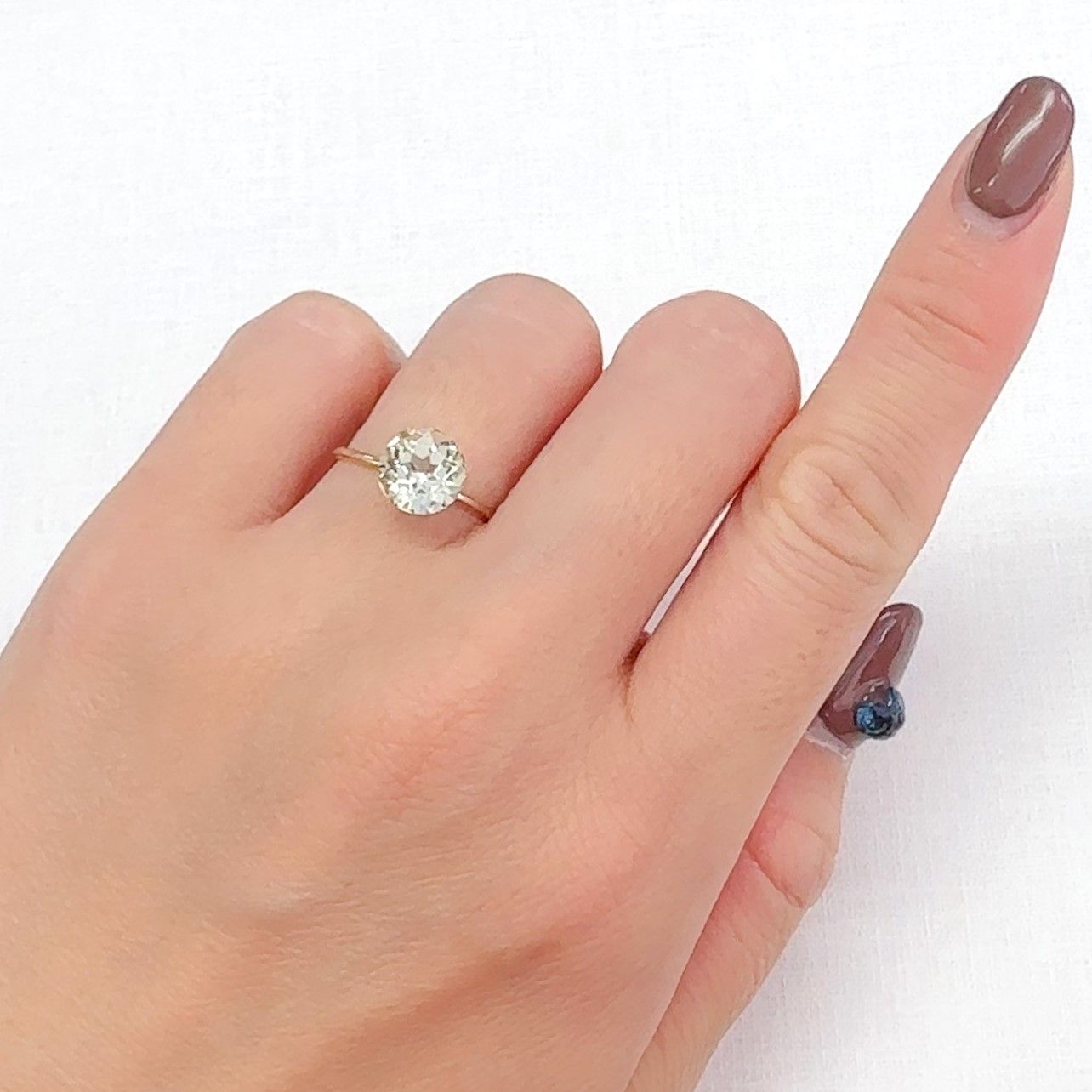 トリフェーン アフガニスタン/ブラジル産 2.35ct[240628447]8x8mm前後