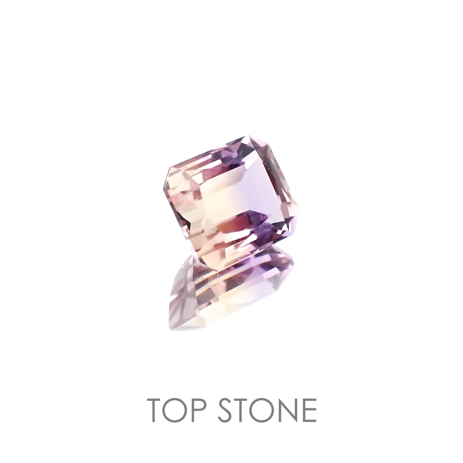 アメトリン ブラジル産 ルース 1.3ct[20118369]7.1×6.1mm前後