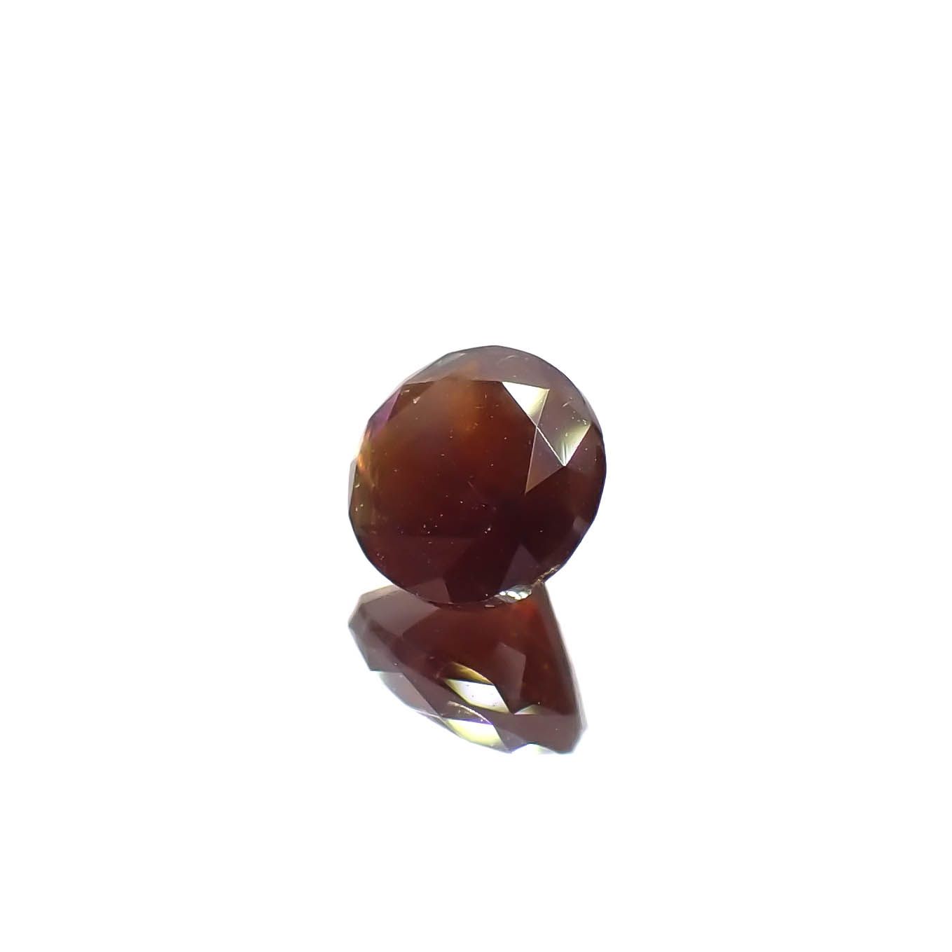レインボーガーネット 日本・奈良県産 0.98ct[240125525]5.7x5.6mm前後
