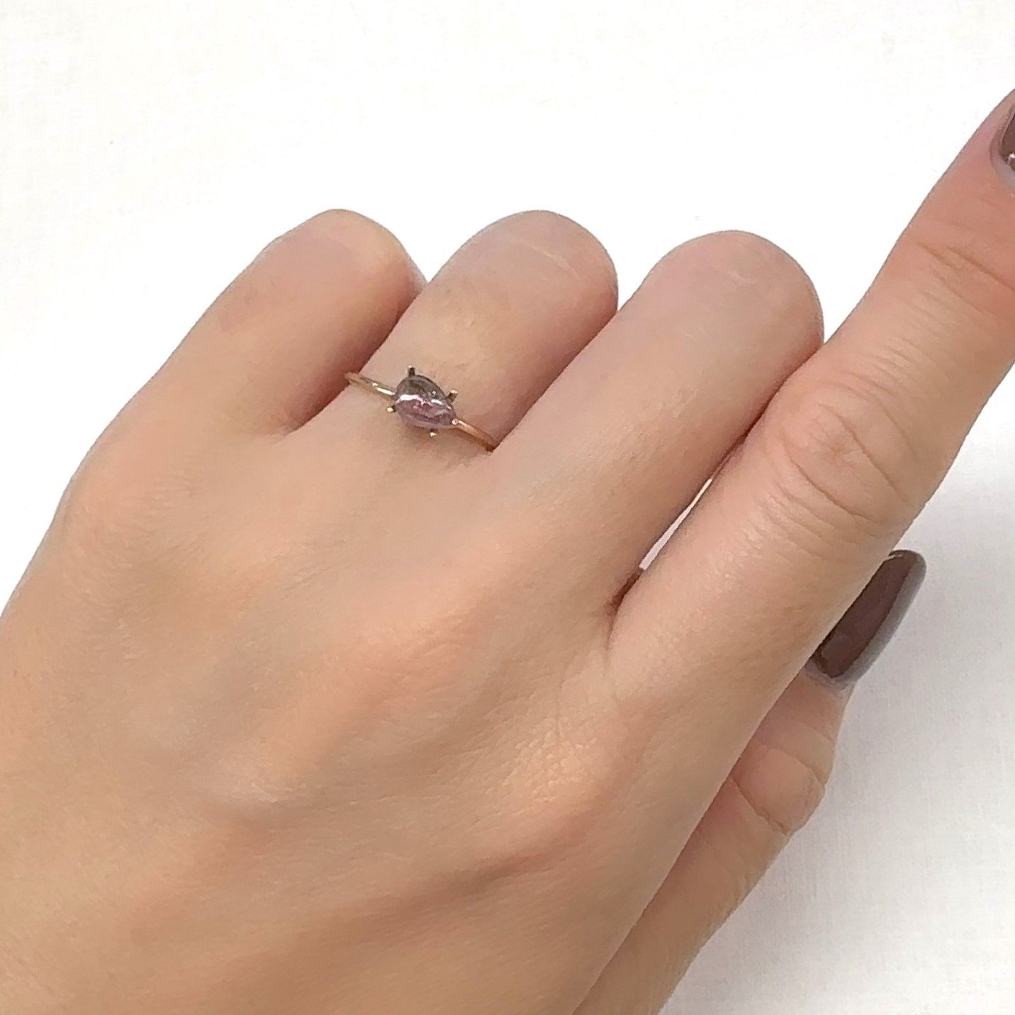 バイカラートルマリン コンゴ民主共和国産 0.49ct[240929153]6.8x4.6mm前後
