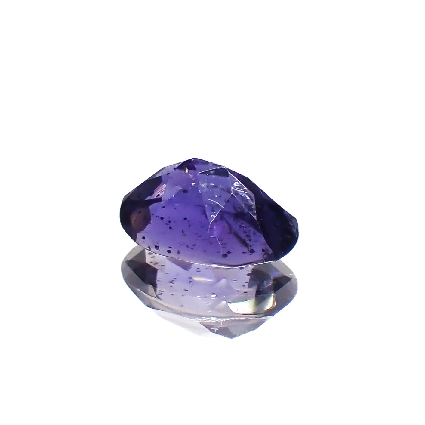 アイオライトサンストーン インド/ブラジル産 0.58ct[230923338]6.7x4.9mm前後