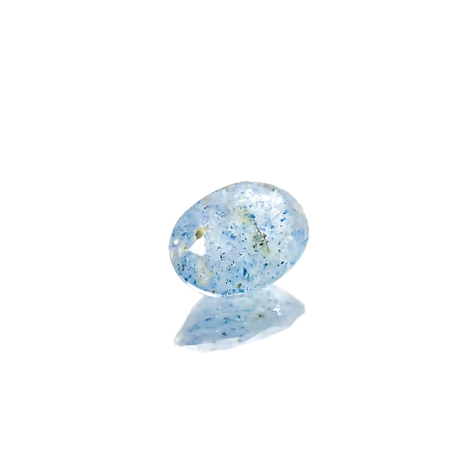 ラズライトインクォーツ アフガニスタン産 1.54ct[240125848]9.1x6.6mm前後